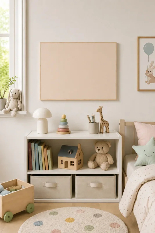 Magnetisches Whiteboard - Beige