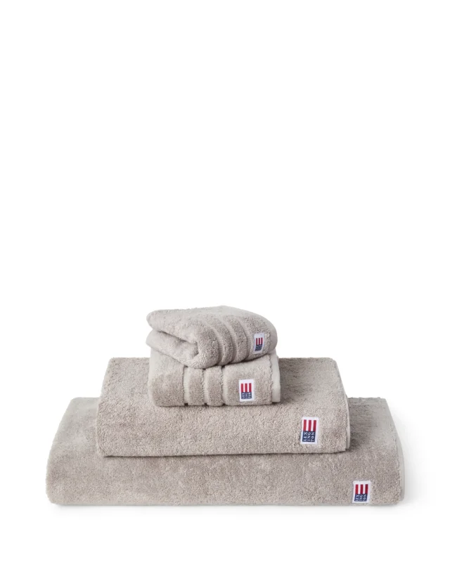 LEXINGTON Original Handtuch dunkelgrau
