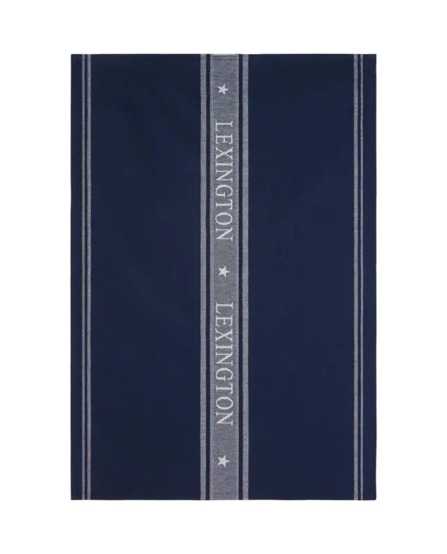 LEXINGTON Geschirrtuch mit Stern aus Baumwoll-Jacquard