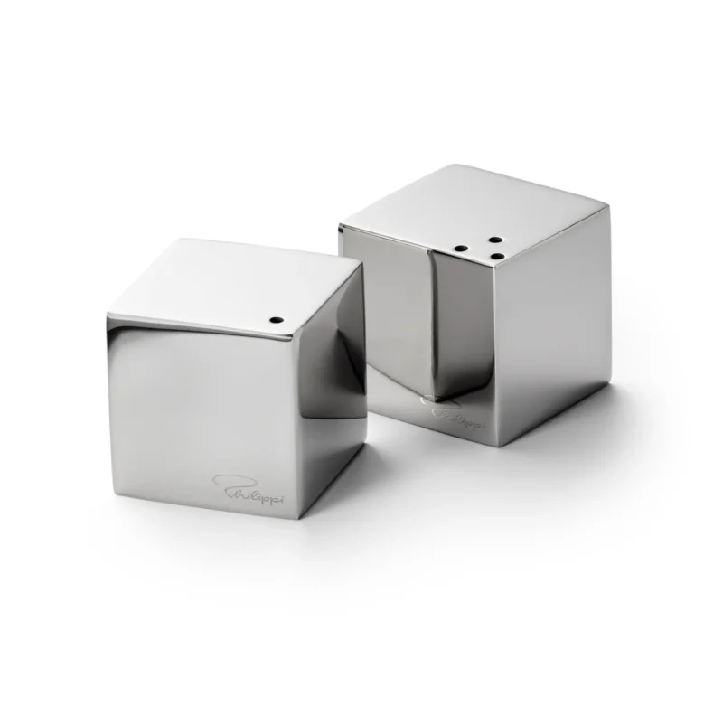 Philippi Cube Salz und Pfeffer Set 2tlg