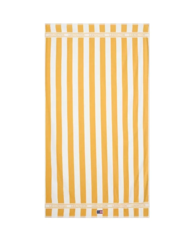 Lexington Block Striped Terry Strandtuch