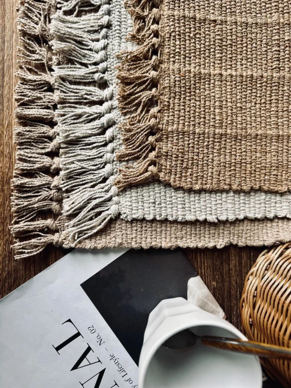 Tischset Natur - Recycling Cotton