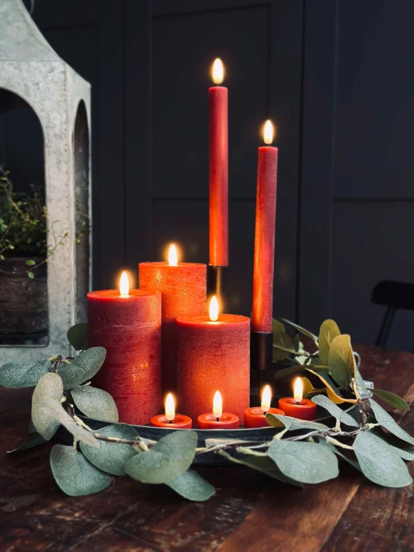 LED-Lichtpaket mit 10 Teilen - Rot