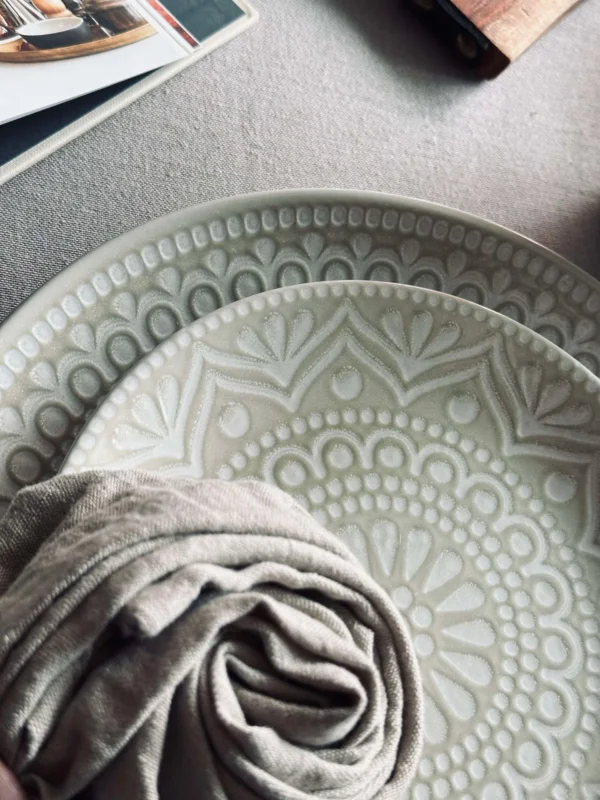 Teller India Stonewear 27cm - Beige