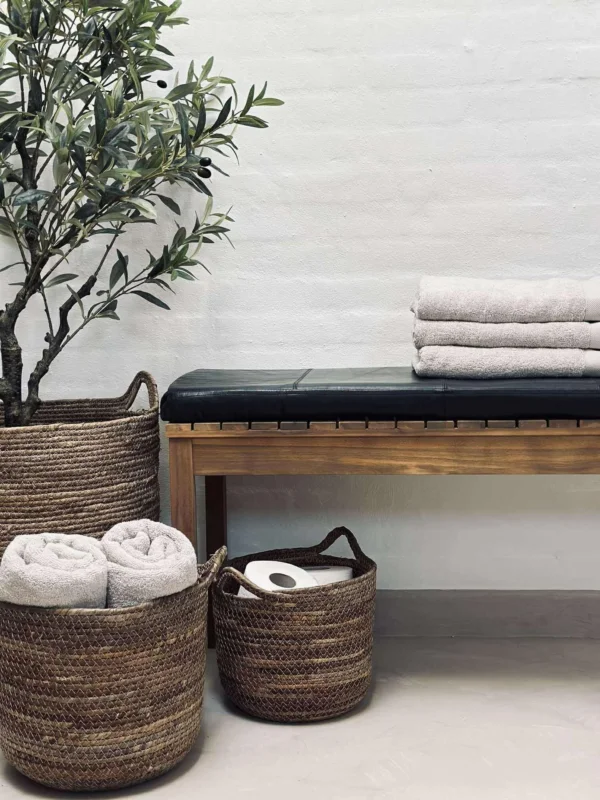 Sitzkissen aus Leder Tokyo - 118cm Schwarz