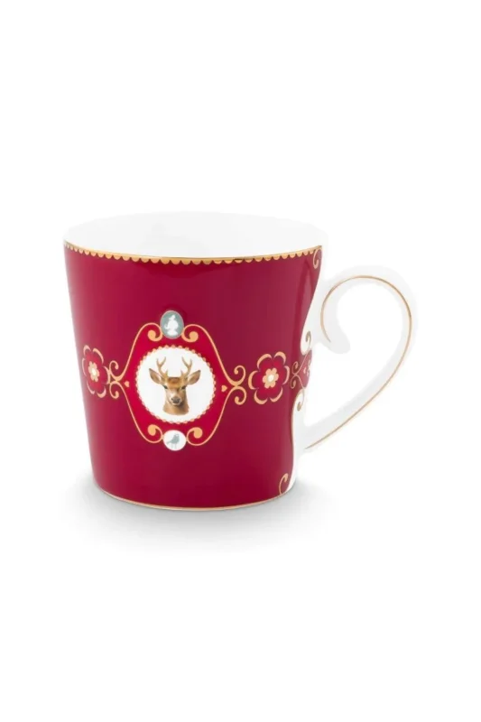 PiP Studio Tasse Love Birds Medallion Hirsch