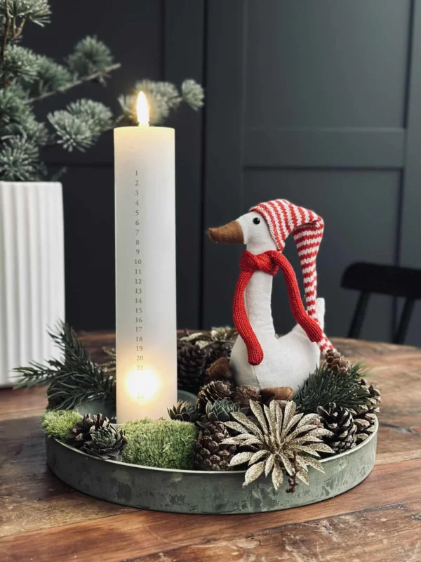 LED Kalenderkerze inkl. Fernbedienung