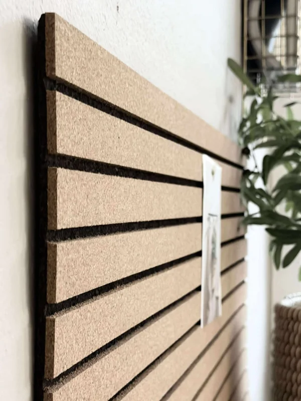 Korkplatte mit Paneeleffekt NEW Light - Schalldämmend