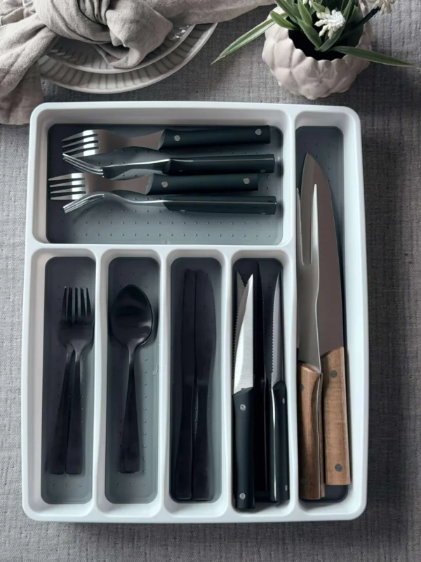 Besteckschale mit rutschfestem Boden