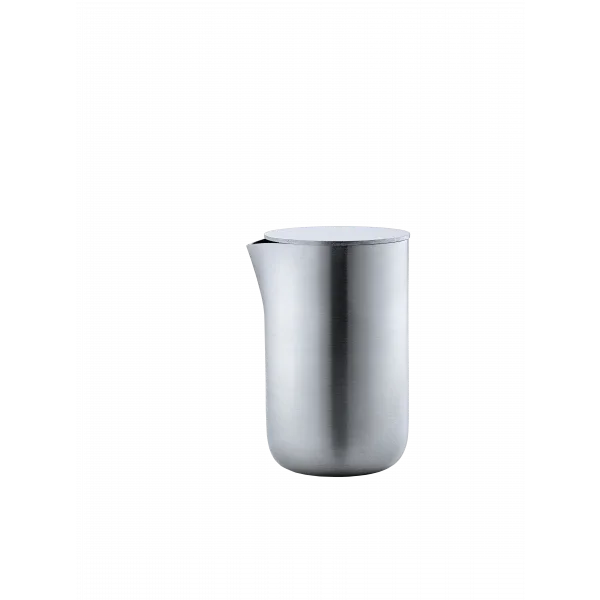 blomus BASIC Sahnekännchen 120 ml – Edelstahl matt mit Deckel