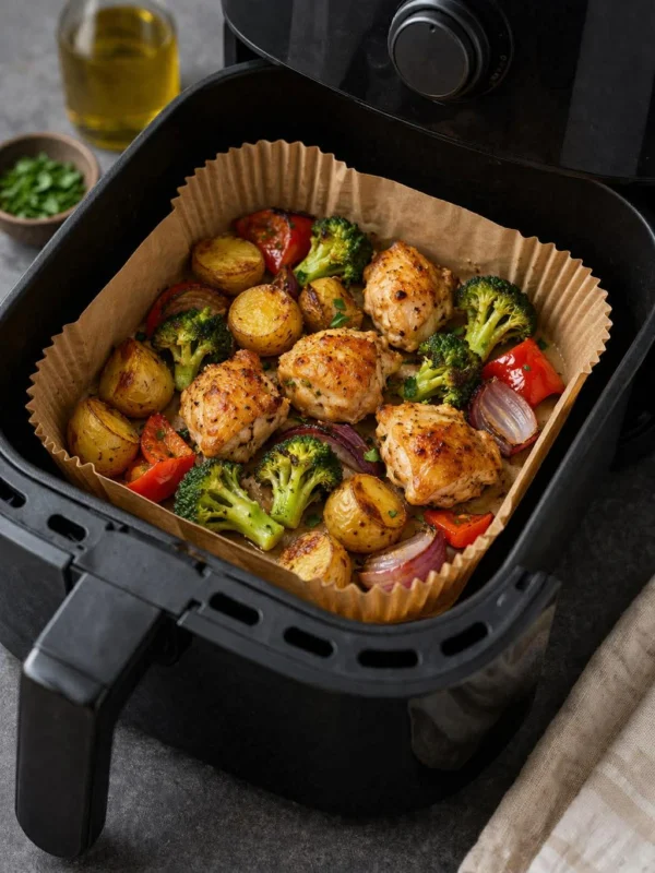Airfryer Backpapier Quadratisch - 50 Blatt