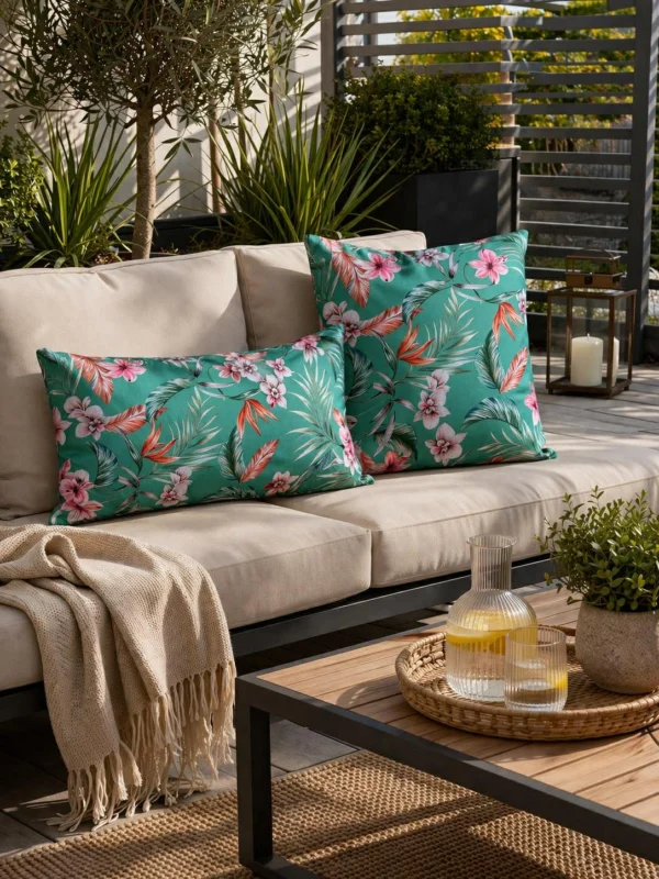 Kissen mit Füllung Bloom - mehrere Farben