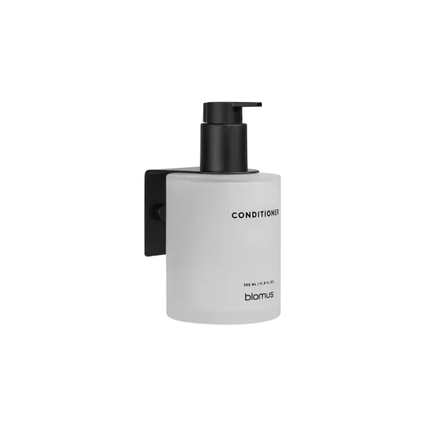 blomus KIREI Conditioner-Glasflasche – Wandhalterung zum Schrauben