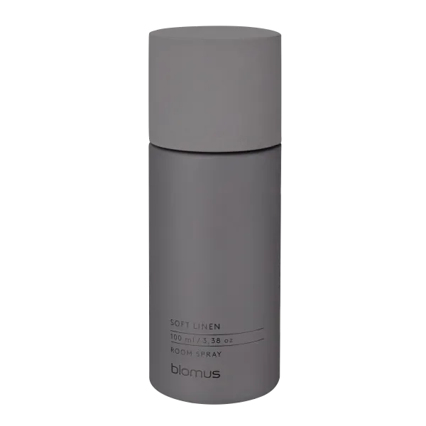 blomus FRAGA Raumspray Soft Linen – 100 ml, Betongehäuse