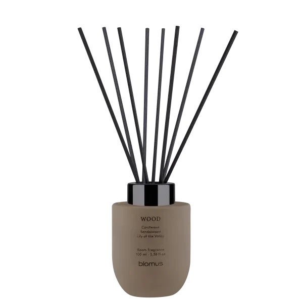 blomus TUOKSU Raumduft-Diffusor Wood – Glas, 100 ml