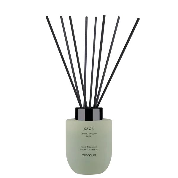 blomus TUOKSU Raumduft-Diffusor Sage – Glas, 100 ml