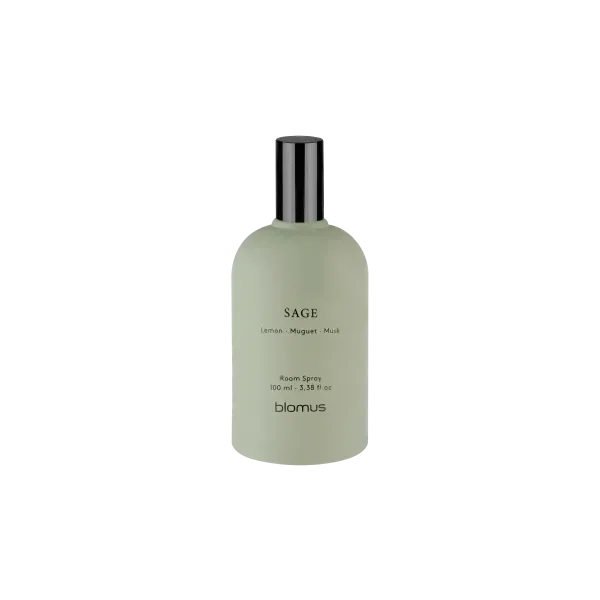 blomus TUOKSU Raumspray Sage – 100 ml, Glasflakon
