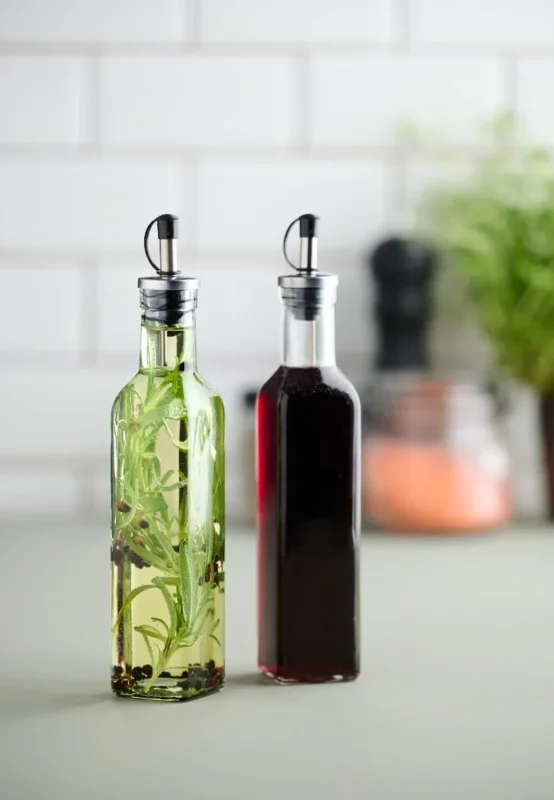 Öl- und Essigset 250 ml - Set mit 2 Stück.