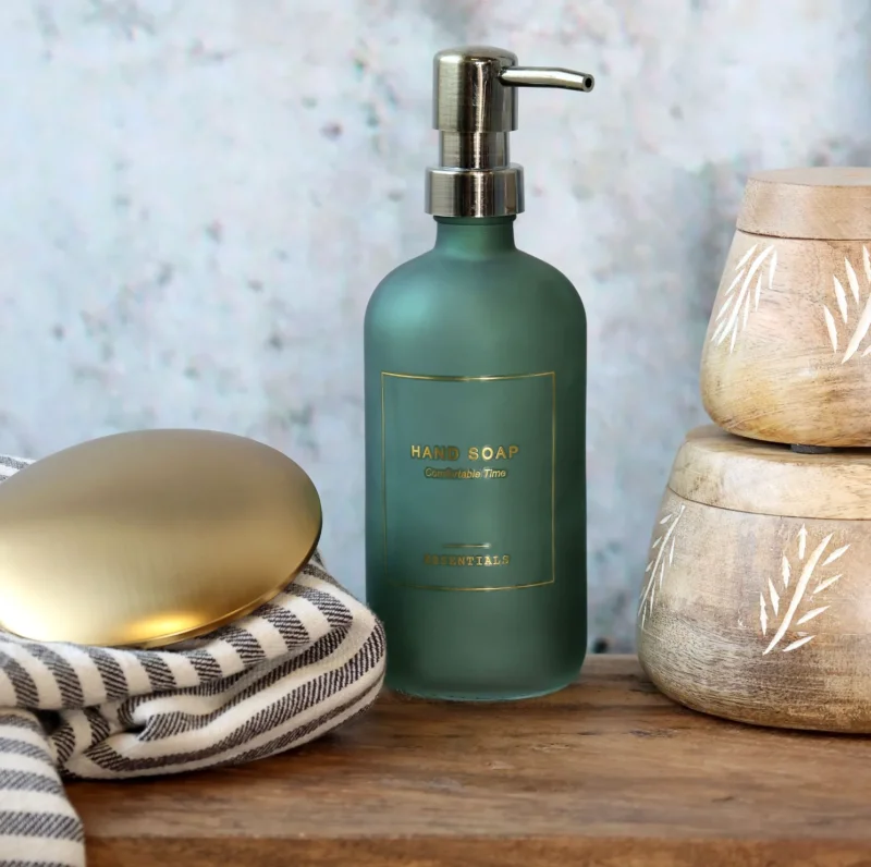 Flasche mit Pumpe - Hand Soap 500 ml - Grün
