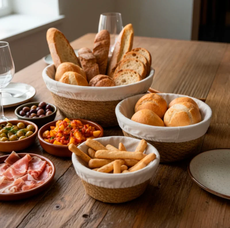 Brot- und Aufbewahrungskörbe - Set mit 3 Stk