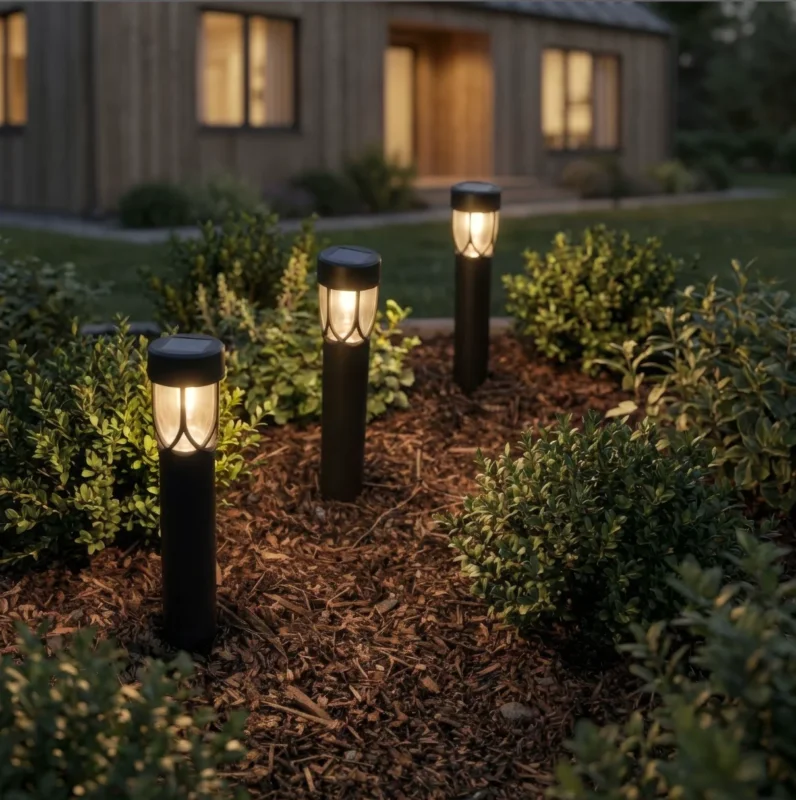 Soline Solar Gartenlampe - 4er-Pack