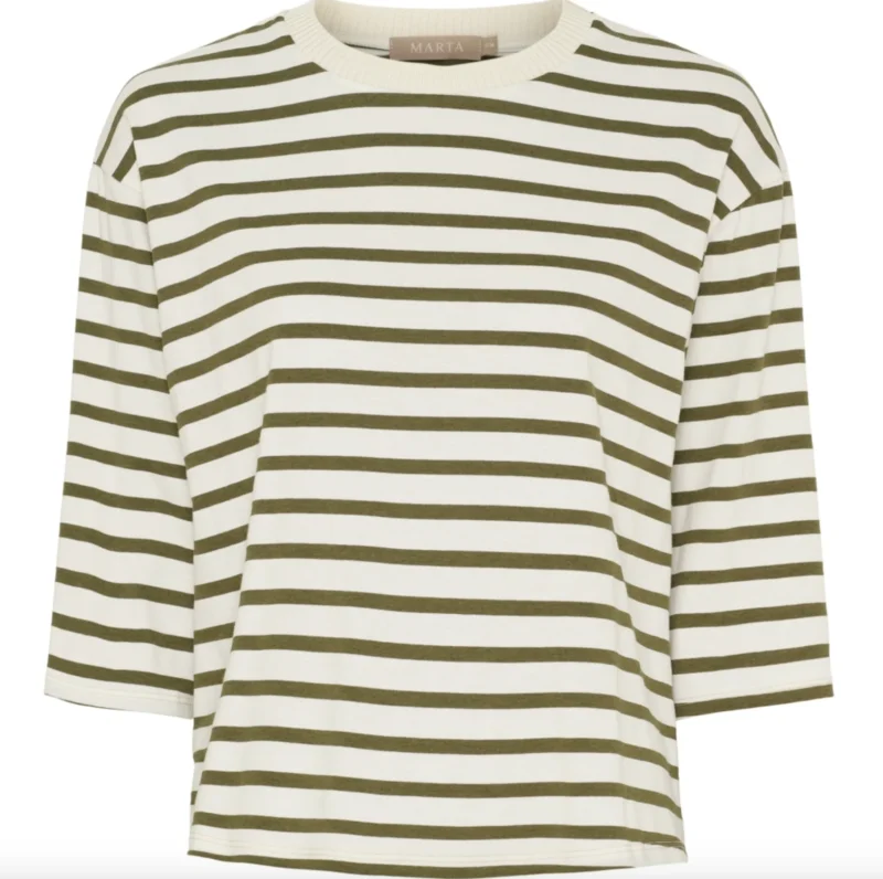 Bluse Brooklyn - Beige/Military