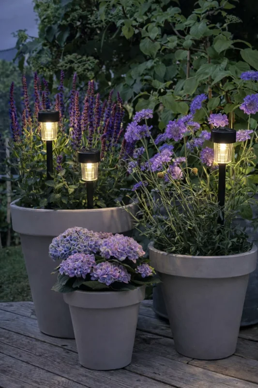 Fackel Effekt Black – Set mit 4 Stk