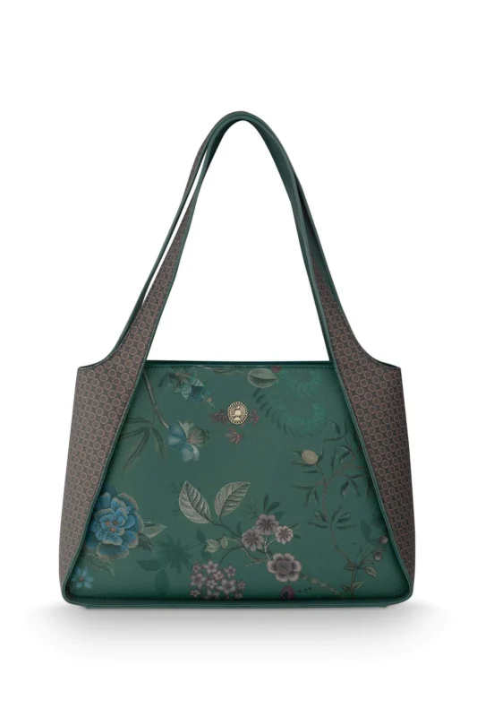 PiP Studio Schultertasche Filou Mittelgroß Bodhi Flower
