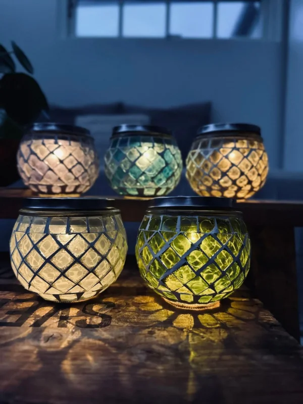 Lysestage MOSAIK med solceller - VIAMAJA.DK