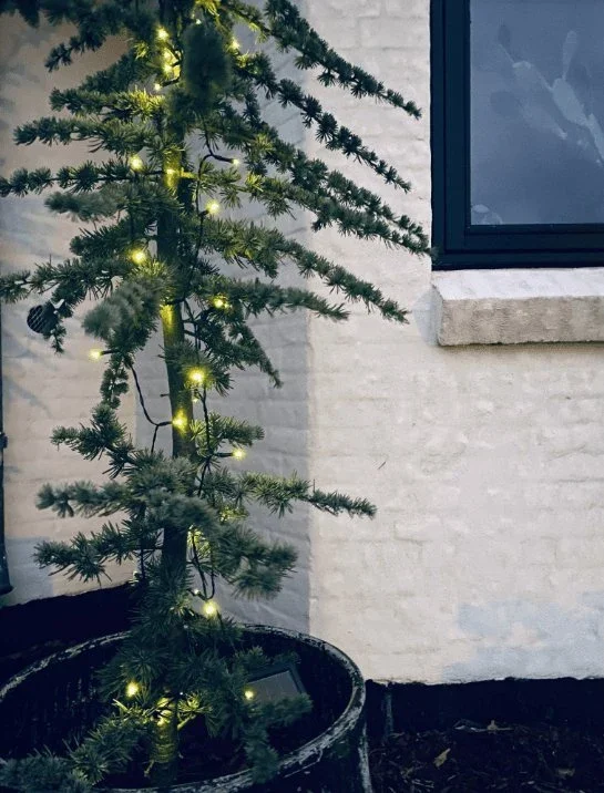 Lyskæde med solceller - Ekstra kraftig med 100 led lys - VIAMAJA.DK