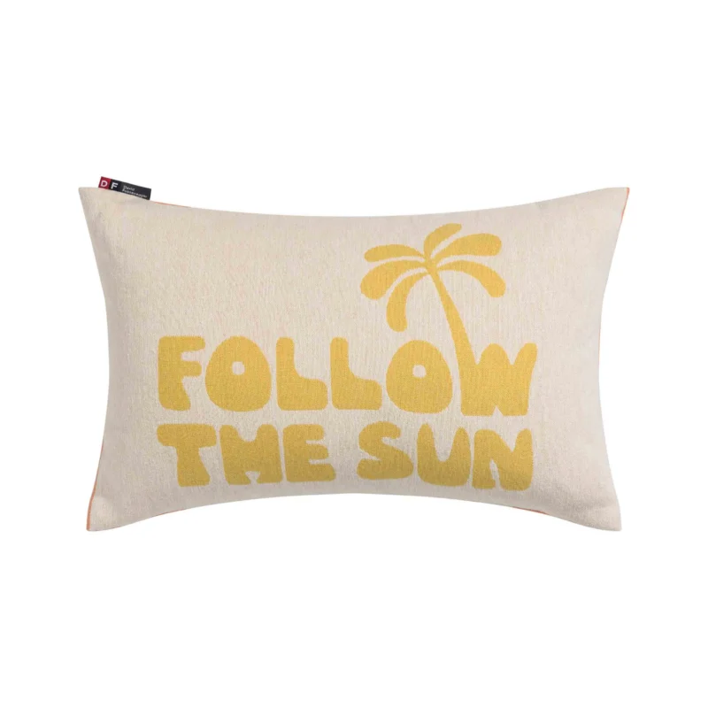 David Fussenegger PORTO Follow the Sun Kissenhülle 30x50 cm – Wolle